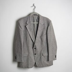 Elegant Gray Men's Blazer